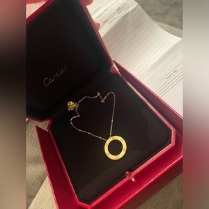 Cartier love necklace